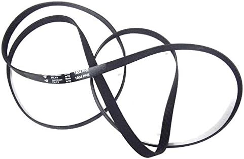 Hutchinson 1904.0 mm Poly V Belt, PHE Elasticity, for Tumble Dryer, Black - Image 5