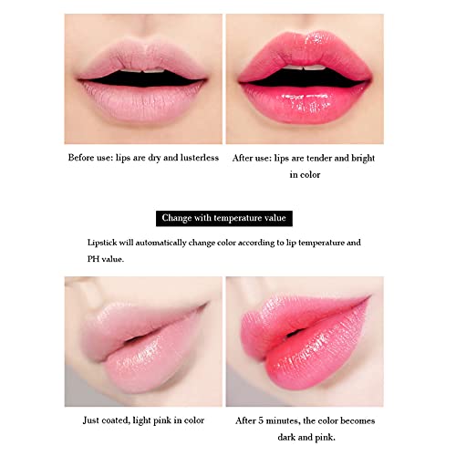 Aloe Vera Lip Balm Temperature Color Change Natural Moisture Lipstick 5g