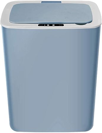 (Versión recargable) Bote de basura inteligente, volteo de inducción