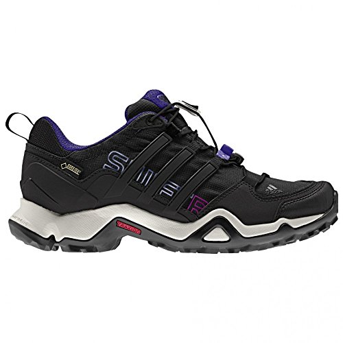 Adidas Women's Outdoor Terrex Swift R GTX Black / Blast Purple Hiking Shoes - 7.5 B(M) US