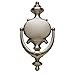 Baldwin Estate 0116.150 Imperial Knocker in Satin Nickel, 8.5