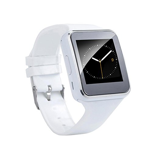 X6 BT3.0 Smart Watch Smartwatch Camera SIM For ios Android For Samsung (White)