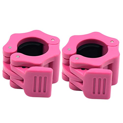 Strainho 1" Standard Barbell Clamp Quick Release Bar Clips Weight Bar