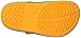 Crocs Unisex-Child Crocband Rainbow Band Clogs, Blazing Orange, 1 Little Kid