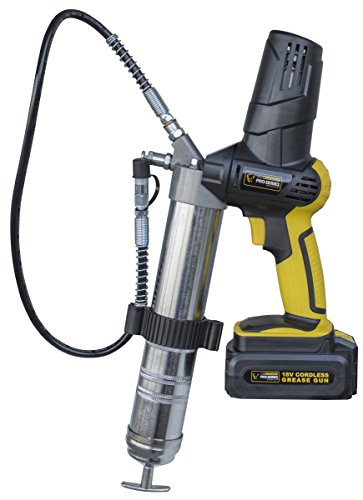 18 Volt Cordless Grease Gun in Black