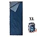 Sleeping Bag, ieGeek Lightweight Envelope Sleeping Bags with Compression Sack Portable Waterproof for 3 Season Travel Camping Hiking Backpacking Outdoor Activities,Ultra-Large for Kid/Adults (Blue)