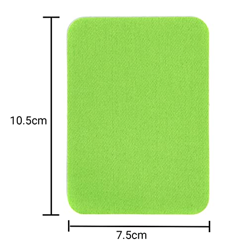 GYGYL 15Pcs 100% Cotton Iron-on Patches, Repair Patches for Clothing, Iron on for Inside Jeans and Clothing Repair (Mixed Color )