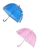 totes ISOTONER Kids Clear Bubble Umbrella (Pack of 2)