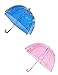 totes ISOTONER Kids Clear Bubble Umbrella (Pack of 2)