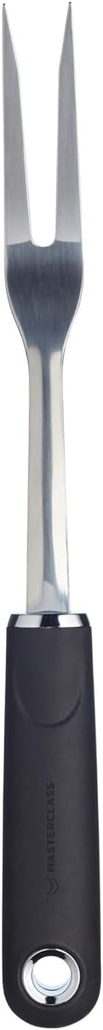 MasterClass Carving Fork with Soft Grip Handle 32 cm Stainless Steel