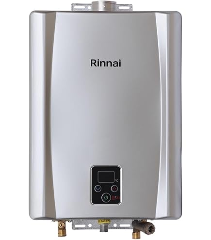 Rinnai E21-21 litros GN (Gás Natural) Prata - Aquecedor de Água a