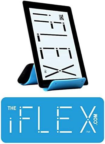iFLEX Cell Phone Stand and Tablet Stand for Air Travel, Work and Home – This Flexible Phone Holder is The Perfect iPhone Stand and Holds Any Mobile Device – Non-Slip Grip, Strong and Durable