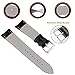 Vetoo Leather Watch Band - Bamboo Grain - Quick Release - Replacement for 24mm 22mm 20mm 18mm 16mm Lug Smartwatch (#01.Rose Gold Buckle - Light Brown, 20mm Lug)…