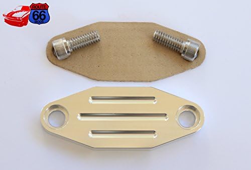 Route66Mods EGR Blockoff / Delete Eliminator - 1985-1996 Ford Bronco 5.8 (351W) --72649R--