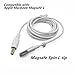 Droya Cable MagSafe to DC Power Adapter Cable Cord Connector for Apple MacBook Pro/Air (L-Tip Magsafe 1 to DC 5.52.5mm)