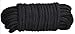Hll Mart Soft Cotton Rope, SM Rope, Game Play Kit, Bondage Restraints Tip Up Rope 10 Meter(33-Feet) (Black)thumb 1