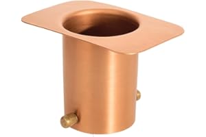 Monarch Rain Chains Pure Copper Gutter Adapter for Rain Chain Installation