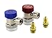 YXGOOD A/C Air Condition Quick Coupler Adapter High&Low Manifold Freon Connector R134A