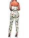 Women's Floral Print Sleeveless Strapless Top Casual Bodycon Stretch High Waist Long Pants 2 Pieces Jumpsuit