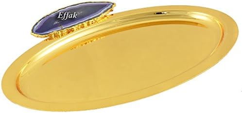Tray, Pastry Dishes, Cake Plate, Coffee Table Decor, Styling, Serving Trays, Gold Plated, Serving Dishes, Tableware, Cheese Platter, Gold, Gemstone, Agate, Purple