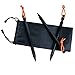 12 Pack Tent Stakes, 7075 Ground Metal Camping Aluminum Tent Pegs, Lightweight Stakes Heavy Duty Spikes Camping Accessories, Black