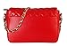 Rimen & Co Quilted Jumbo Classic Single Flap Cross Body Messenger Shoulder Purse Bag Women Woman Ladies Small Handbag Accented Metal Laced Chain Strap XH-2688 (White)