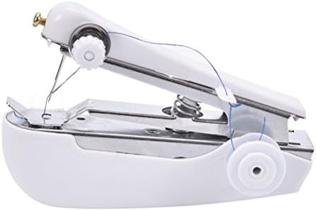 OKASU 1 Pcs Portable And Cordless Mini Portable Clothing Fabric Sewing Machine,White