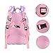 Preschool Backpack for Kids Girls Toddler Backpack Kindergarten School Bookbags (Cute unicorn-Purple)