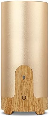 FreeZoo Usb Ultrasonic Wood Grain Mini Car Aromatherapy Machine Essential Oil Diffuser Air Purification Aroma Humidifier with Waterless Auto Shut-off for Car Office Home Bedroom Living Room Study