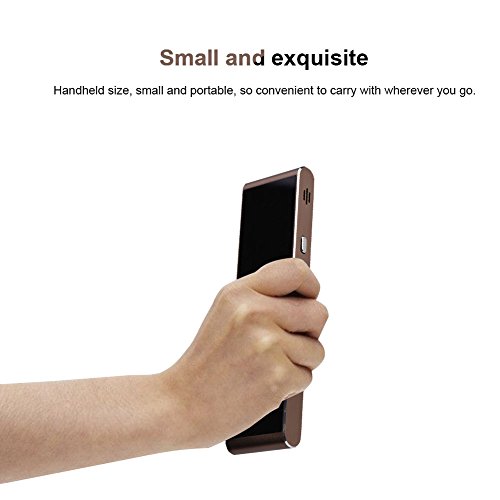 ASHATA Smart Language Translator Device, Portable Two-Way Real Time Multi-Language Voice Translator English Chinese French Spanish Japanese German 30 Languages for Travel Learning Business Meeting