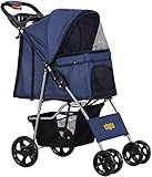 VIAGDO Dog Stroller, Pet Strollers for Small Medium