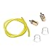 AISEN Fuel Line Hose Tube + Primer Bulb + Fuel Filter for GX22 GX31 GX35 Rototiller String Trimmer Brush Cutter
