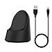 Kissmart Moto 360 1st Gen Charger, Replacement Charger Charging Cradle Dock for Motorola Moto 360 1st Gen Smart Watch (Black)