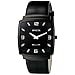 Invicta Men's 5134 Slim Collection Square Black Leather Watch