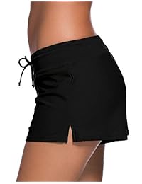 Bañador para dama con cintura dividida, con forro interior, tallas S a 3XL