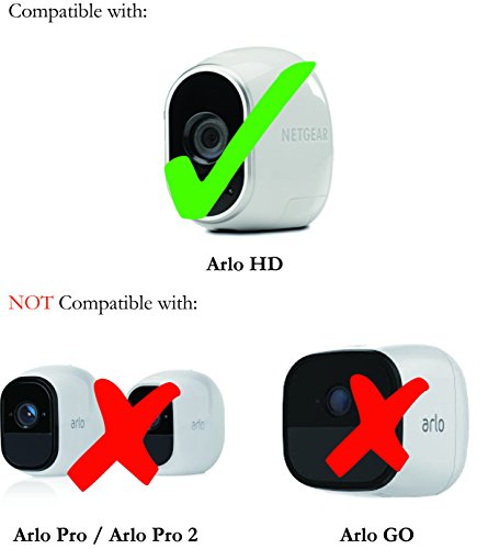 3 x Silicone Skins Compatible with Arlo Smart Security - 100% Wire-Free Cameras — by Wasserstein (Brown) - Thumbnail 5
