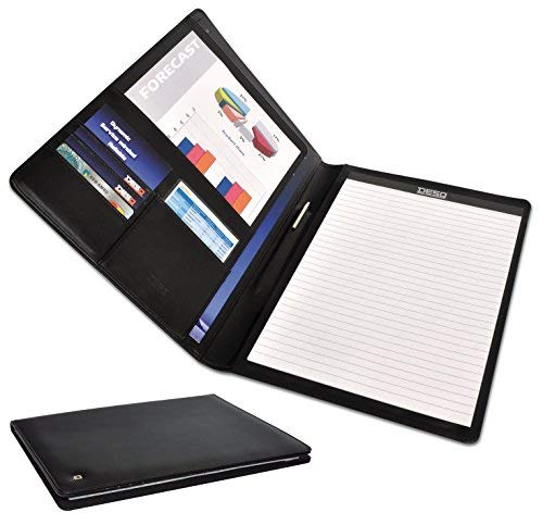 Desq Leather A4 Writing Case Slim Dutch Design 3692 Black