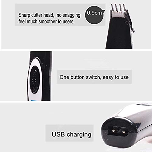 Dream Reach Professional Pet Grooming Clipper/Trimmers/Grinder, Low Noise Dog Hair Cutter Tools Gentle and Painless Trimming for Small/Medium/Large Dogs/Cats Rump, paw, Ears, Eyes, face - Thumbnail 4