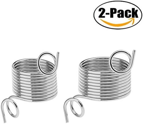 FBAPluto 2 Piece 2 Size Metal Yarn Guide Knitting Thimble for Knitting Crafts Accessories Tool