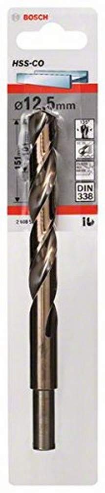 Bosch Accessories HSS-Co Metal Drill Bit (stainless steel, 12.5 x 101 x 151 mm, accessory drill driver)