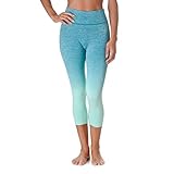 Riverberry Active Ombre Slimming Yoga Exercise Capri Legging