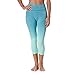 Riverberry Active Ombre Slimming Yoga Exercise Capri Legging