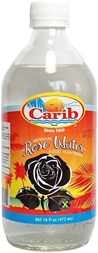 Carib Rose Water Food Flavoring 16 fl oz (473 mL)