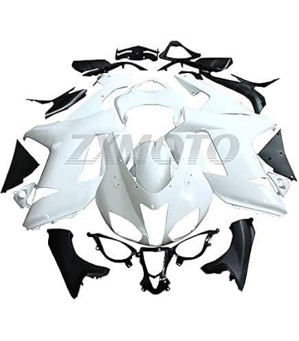 Amazon.com: ZXMT Motorcycle Fairing Kit Unpainted Fairngs for ZX6R