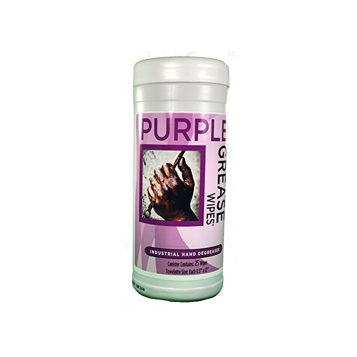 Buy Purple Grease Wipes Industrial Hand Degreaser Mechanic