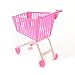1X Cute Mini Shopping Cart Trolleys Toys for Barbie Best Gift for Baby Girls Pink