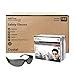 SAFE HANDLER Protective Safety Glasses, Black Polycarbonate Impact and Ballistic Resistant Lens - Black Temple (Case of 12 Boxes, 144 Pairs Total) primary