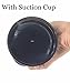 Big Size Anal Plug, LZYAA Adult Sex Toys Dildo Liquid Silicone Material No Any Smell Strong Suction Cup for Hand-Free Soft Penis (Black)