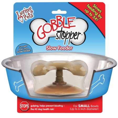 Loving Pets Gobble Stopper Slow Feeder Small - //medicalbooks.filipinodoctors.org