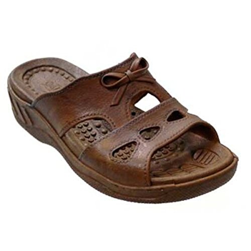 Pali Hawaii Bow Sandal (Brown, L)